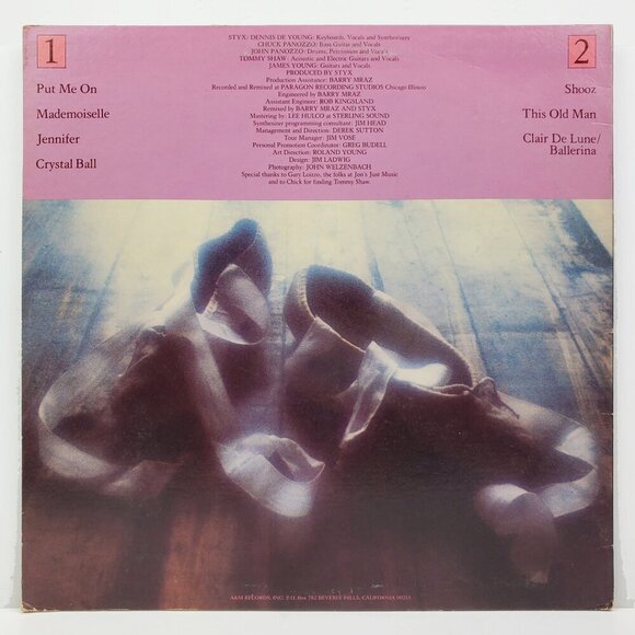 Styx Crystal Ball Vinyl Record LP 1976 Original SP-4604 Monarch VG+ - Picture 2 of 10